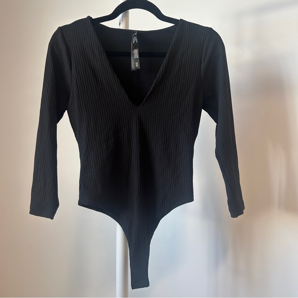 3/4 sleeve bodysuit